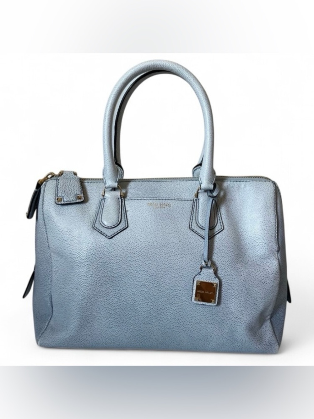 Henri Bendel Blue Ombre Carlyle Crossbody Satchel Bag